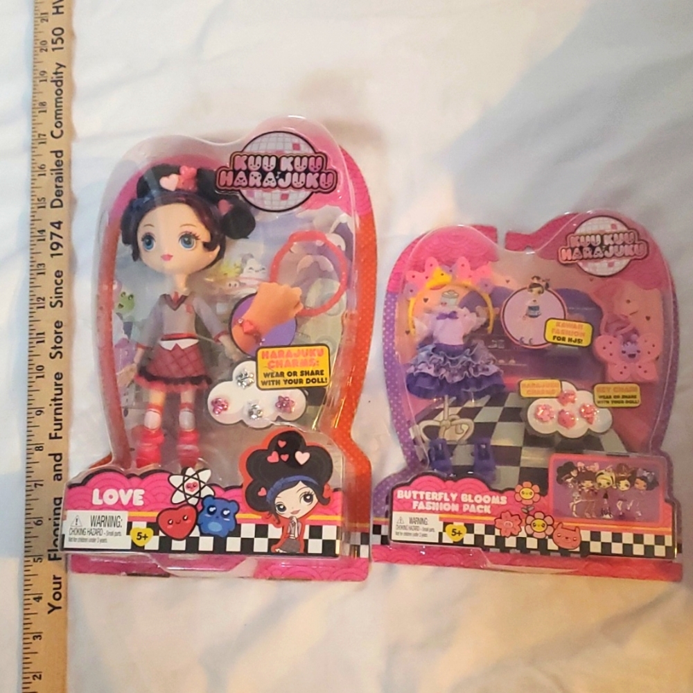 : Kuu Kuu Harajuku Doll love  with fashion pack